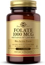 Solgar Folate 1000 mcg - 120錠 - 1000 mcgバイオアクティブメタフリン - 完全菜食主義者の、グルテンフリー、酪農場無料、コシャ - 120 便