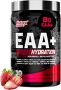 Nutrex Research EAA Hydration | EAAs + BCAAパウダー | 筋肉の回復・強度・筋肉の回復・耐久性 | 8G エッセンシャルアミノ酸 + 電解液 | 30 サービング(フルーツパンチ)