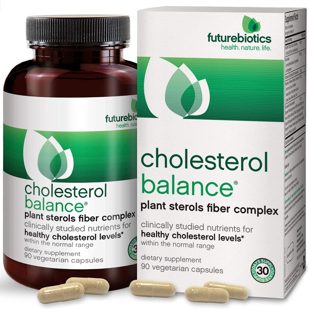 Futurebiotics Cholesterolバランスベジカプル、90カウント