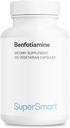 Supersmart - Benfotiamine 320mg/日(高効力) - Bioavailable Thiamine - ビタミンB1 Benfotiamineサプリメント | 非GMO&グルテンフリー - 120ベジタリアンカプセル