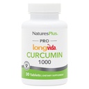 NaturesPlus PRO Longvida Curcumin 1000mg - 30錠 - 健康な無料Radeical保護を促進 - GMO、ビーガン&グルテンフリー - 30サービング