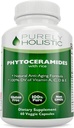 Phytoceramidesの皮療法の補足60のカプセル100%の米は100%の自然なベジタリアン/ビーガン カプセル100%のDVのビタミンA、C、D及びEを無注入口か人工的な原料基づかせていました