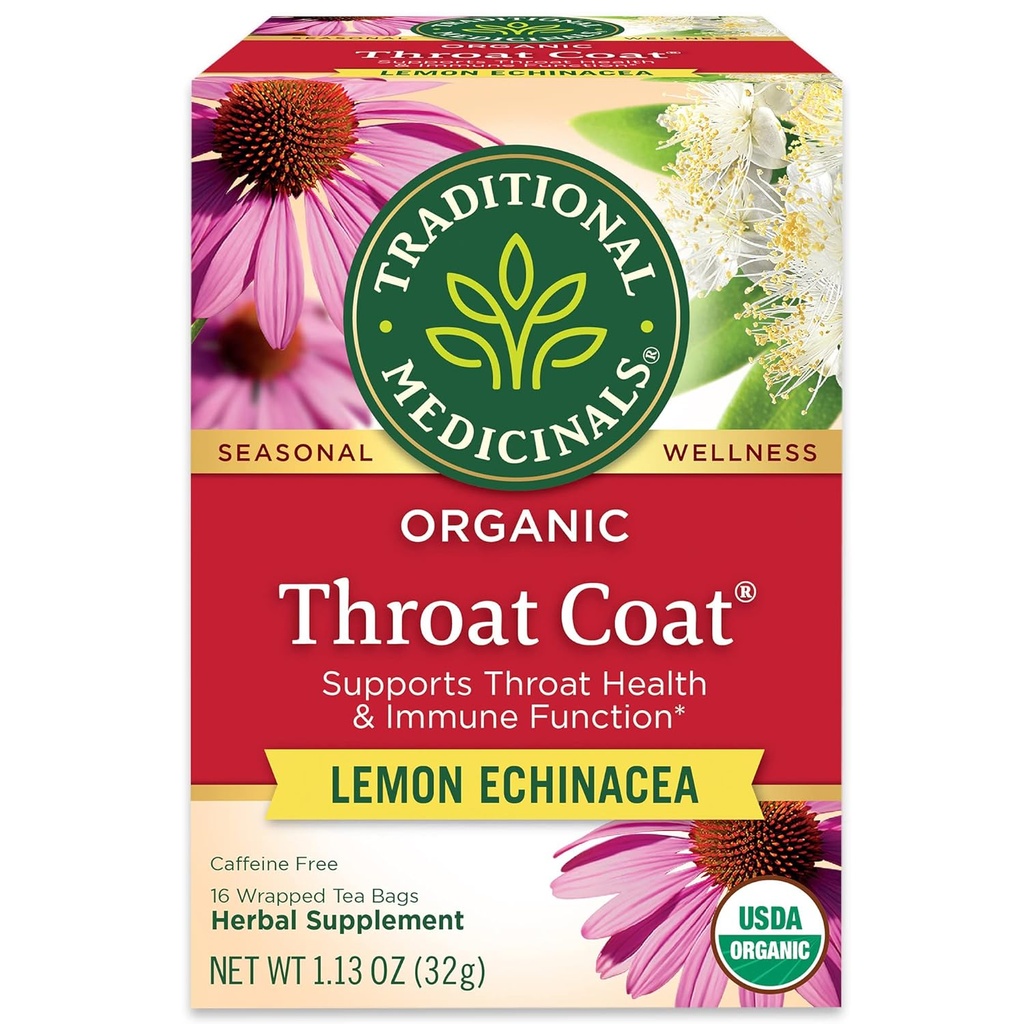 Lemon/Echinacea Throat Coat TB (16 )