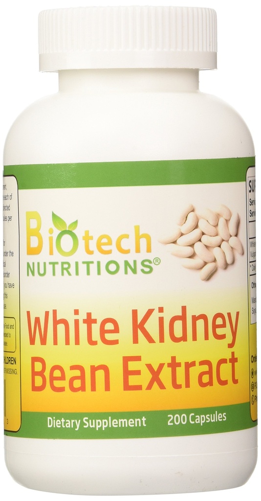 White Kidney Bean Extract, 200 Count