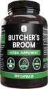 Pure Original Ingredients Butcher's Broom (365 Capsules), No Magnesium or Rice Fillers, Always Pure, Lab Verified
