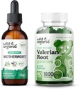 ワイルド & オーガニック マザーワート Tincture 2 fl oz & Valerian Root Gummies