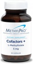 MethylPro L-Methylfolate 5 mg +コファクタ - 女性&男性のためのLメチルの葉酸塩の補足、B6およびB12のB6およびB12のメチル化されたビタミンB9 (5-MTHF)、頭脳の健康、焦点およびカルム- 30のカプセル(パッケージ1)