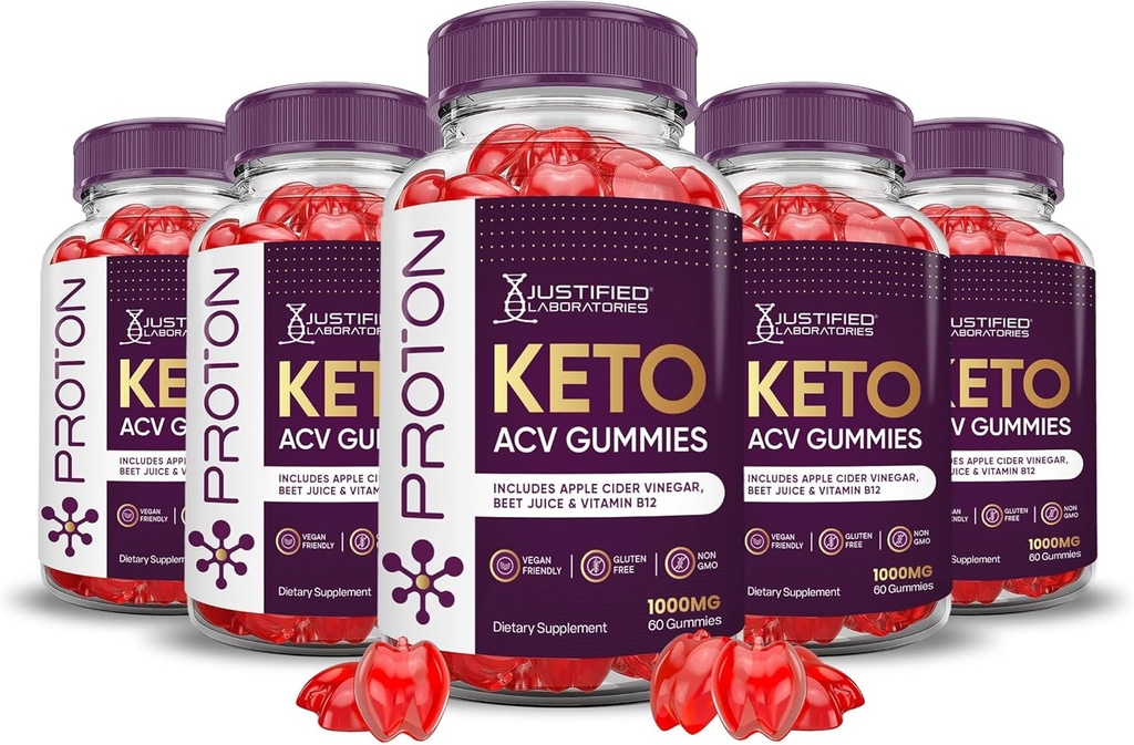 正当化された実験室(5のパックのプロトン蛋白質Keto ACVのガミーの高度の方式1000MGのプロトンのブーストはPomegranateのビート ジュースの粉B12のビーガン非GMO 300のガミーと方式しました
