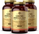 ソルガー1300mgオメガ3-6-9、120 Softgels(3)のパック - フィッシュオイルサプリメント - 関節と皮膚の健康のためのサポート - 亜麻仁&ホウラージュが含まれています - EPA&DHAオメガ3脂肪酸 - 120トータルサービング
