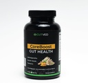 Gut Health Supplement Coreboost with Ashwagandha, Carom Seeds, Turmeric - Prebiotics and Probiotics for Women & Men - 2 Billion CFU-Best for Digestive Health, Bloating Relief, Gas Reduction