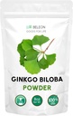 GinkgoのBilobaの粉8のoz -純粋で自然な補足、頭脳サポート、精神的な警戒、注入口は放します