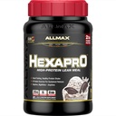 ALLMAX HEXAPRO、クッキー&クリーム - 2 lb - 25 サービングあたりのタンパク質のグラム - 8 時間の持続的なリリース - ゼロ砂糖 - 21 サービング