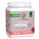 女性の Monohydrate の粉のための Sunwarrior のクレアチン Micronized 前のワークアウトの回復補足サポート 筋肉建物の強さの訓練の認知 | ビーガンおよび容易に 50 のサービング、ラズベリーのレモネードを混合して下さい