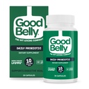 消化の健康のためのGoodBellyプロバイオティックカプセル | ビーガンプロバイオティックサプリメント 10億人のライブ文化 | 女性のためのプロバイオティクス | 30カプセル