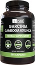 PURE ORIGINAL INGREDIENTS Garcinia Cambogia, No Magnesium or Rice Fillers, Always Pure, Lab Verified (365 Count)