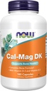 NOW Foods Supplements, Cal-Mag DK with Vitamin D-3 and Vitamin K-2, Supports Bone Health*, 180 Capsules
