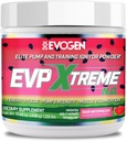 Evogen EVP Xtreme NO - 男性と女性のためのプレワークアウトパウダー | ベータアランナイン、クレアチン、エネルギー&ポンプのためのカフェインと砂糖無料プレワークアウト | サワースメロン | 40 サービング