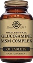 Solgar Glucosamine MSMの複雑なタブレット、60の計算