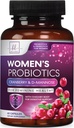 Probiotics for Women Digestive Health Support - 60 Billion CFU Women's Probiotic, 16 Strains, for pH Balance, Vaginal Support with Cranberry for Gut Health, Urinary & Immune Support - 60 Capsules