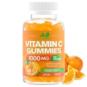 ビタミンCは大人と子供のための1000mg - 免疫システムのための亜鉛とシワブルマルチビタミン&皮膚のためのコラーゲンサポート - オレンジ風味 - グルテンフリー、非GMO、ベジタリアン - 60グミ
