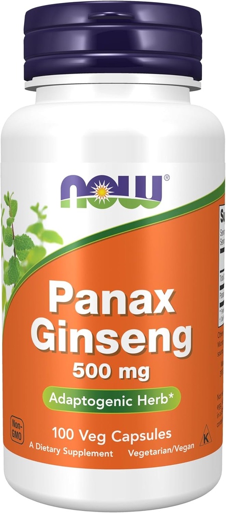 Now Foods: Panax Ginseng, 100 caps