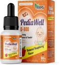 アメリカ 薬・科学 PediaWell D-800(50mL) | 天然ビタミンDドロップ