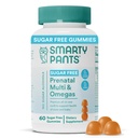 女性のためのSmartyPantsの胎児のビタミン、砂糖の自由なMultivitaminのグミ:Methylfolate、Omega 3 (ALA)のビタミンD3、C、ビタミンB12、B6、A、K及び亜鉛、Inositol、Erythritolは、60の計算(20の日の供給)放します