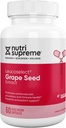 Nutri の最高によって Grapeseed のエキス Leucoselect の極度の酸化防止サポート、心血管の健康、Kosher は 60 カプセルを証明しました