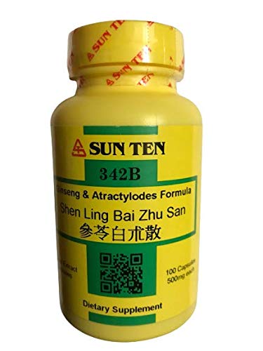 Sun Ten - Ginseng & Atractylodes フォーミュラカプセル/Shen Ling Bai Zhu San/參苓白