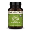 NeuroFactorとMercola Organic Ginkgo Biloba - サポート脳の健康 - 標準化されたGinkgoリーフエキス - ポリフェノールリッチコーヒーフルーツ - 30カプセル