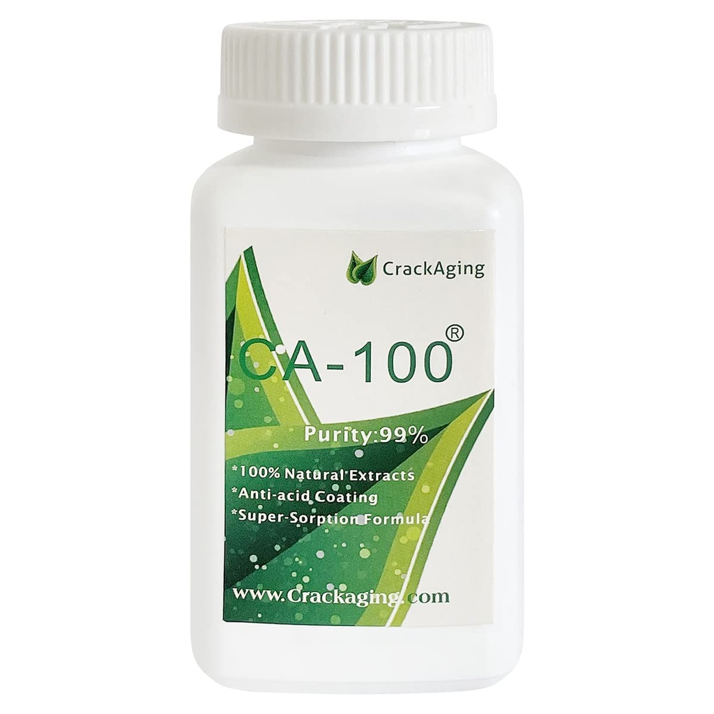 割れる 100% の自然な超吸収の Cycloastragenol CA-100 25mg/Cap 15caps   反老化の再生剤の強さの行為の若さの長寿古典的な補足