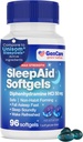 GenCare 最大強度の夜間睡眠補助剤 大人のディープ睡眠薬のためのサプリメント Diphenhydramine HCl 50mg 睡眠障害を低下させる強力な非習慣 睡眠の軽減 [96 Softgels]