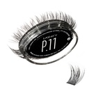 Lashify Plushy 11mm Gossamer Lashes で ブラック, Easy DIY False Lashes のために Voluminous Yet まだ 自然 見る