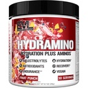 Evlutionの栄養物のHYDRAMINOの完全なHydrationのマルチプライヤー、すべての6のElectrolytes、ビタミンC及びBの液体のボーズのアミノ酸、ココナッツ水、持久力、回復、酸化防止剤、30のサーブ、フルーツ パンチ