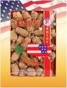 Hsu's Ginseng SKU 113-4 | ショート・ミディアム・スモール | マラソン・コ・ウィスコンシン・アメリカからアメリカのジンセンを栽培 | 氏花の旗艦 | 4oz Box, 西洋参戦, B0054ELDEY