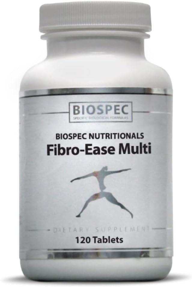 BIOSPEC NUTRITIONALS Fibro-Ease マルチ - 必須ビタミンとミネラルが含まれています - エネルギー生産と一般的な健康をサポート (120カプセル)