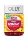 OLLY 余分な強さの毎日のエネルギー ギーミー、カフェインは、1000mcg ビタミン B12、CoQ10、Goji ベリー、大人のChewable 補足、ベリー ユズの味- 60 の計算を解放します