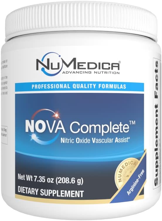 NuMedica NOVA (ニトリ酸化管の助け) 完了 - 7.69 oz (218.04 グラム) - 自然な黒いチェリーの味。男性及び女性で高められた循環のための硝酸窒素の生産を後押しします。