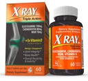 X光線のDolの三重の行為はグルコサミン1500mg、コンドロイチン800mg、MSM 750mgおよび健康な接合箇所のための5XビタミンD、骨及び軟骨-びんごとの60の計算- 1のパックを補います