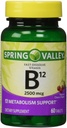 スプリングバレー - ビタミンB-12 2500 mcg、サブリンガル、60 Microlozenges