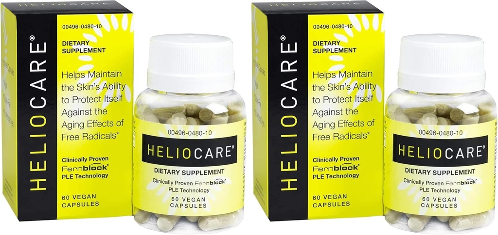 Heliocareのスキン ケアの食事療法の補足:240mg (2のパック)