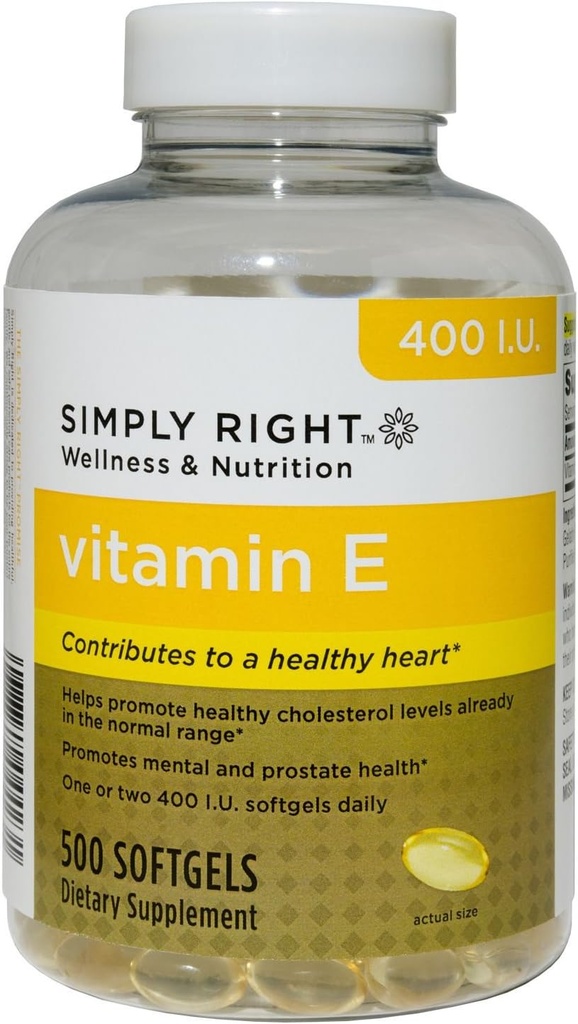 会員のマークビタミンE 400 IUのSoftgels - 500のct。