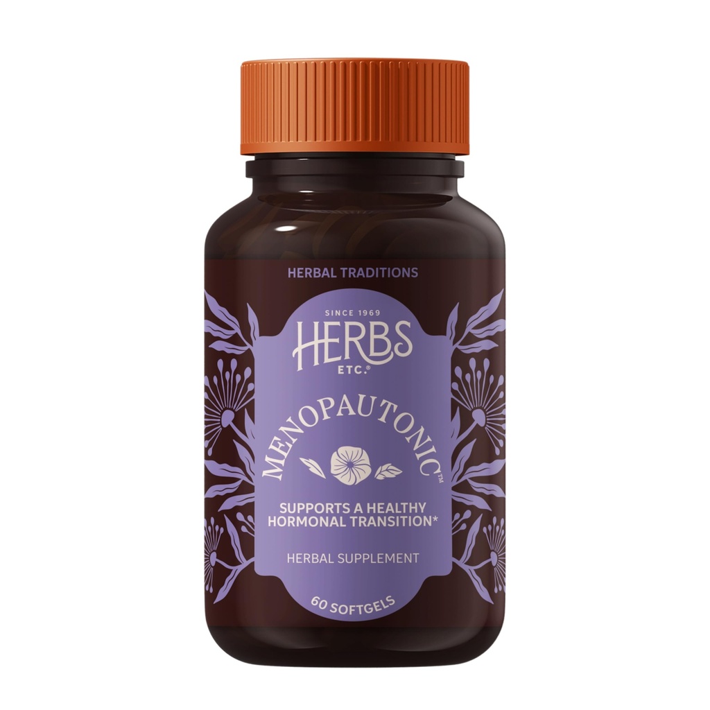 ハーブなど。 メノプオートニック - 健康なホルモンをサポート - Chastetree Berry、ブラックコホッシュ&Ginseng - 卵巣の健康と腟の壁をサポート - 60 Softgels(60のサービング)