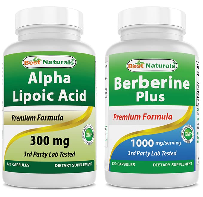 ベストナチュラルアルファリポ酸300mg&バーリンプラス1000mg