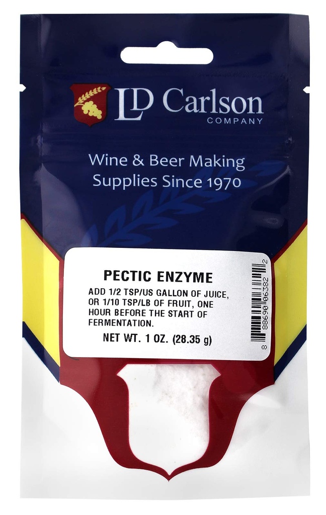 Pectic酵素(粉末) - 1オンス。