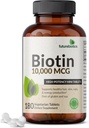 Futurebiotics Biotin 10000 MCGの高い効力のタブレットは健康な毛、皮及び釘及びエネルギー生産、非GMO、180の菜食主義者のタブレットを支えます