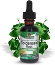 Nature's Answer Goldenseal Root | ハーブサプリメント | ヘルシーな免疫システムをサポート | グルテンフリー&アルコールフリー1oz (2パック)