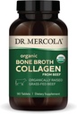 Mercola Organic Bone Broth Collagen, 30 サービング (90 錠), 有機的に育てられたグラスフェッドビーフ, サプリメント, Bone とジョイント コンフォートをサポート, USDA Organic, Non-GMO