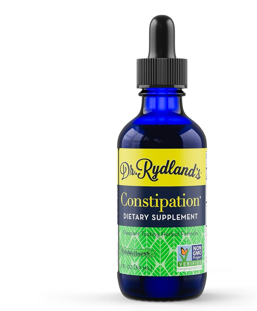 Rydland's Herbal Supplement | KidsWellnessによって作成された | 大人への乳児のための偉大な人| 便秘 | 慢性便秘と不燃性、ハードスツール | 2 Ounce Bottle