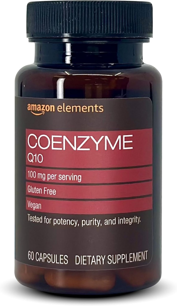 要素ビーガンCoQ10 100mg - 正常なエネルギー生産、サポート心血管の健康 - 2ヶ月の供給(60カプセル)